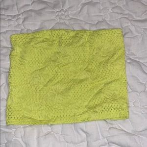 Lime Tube top